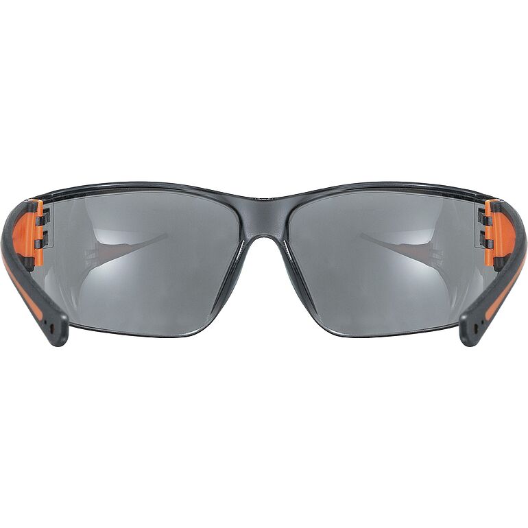 UVEX Sportstyle 204 black orange/mir.silver