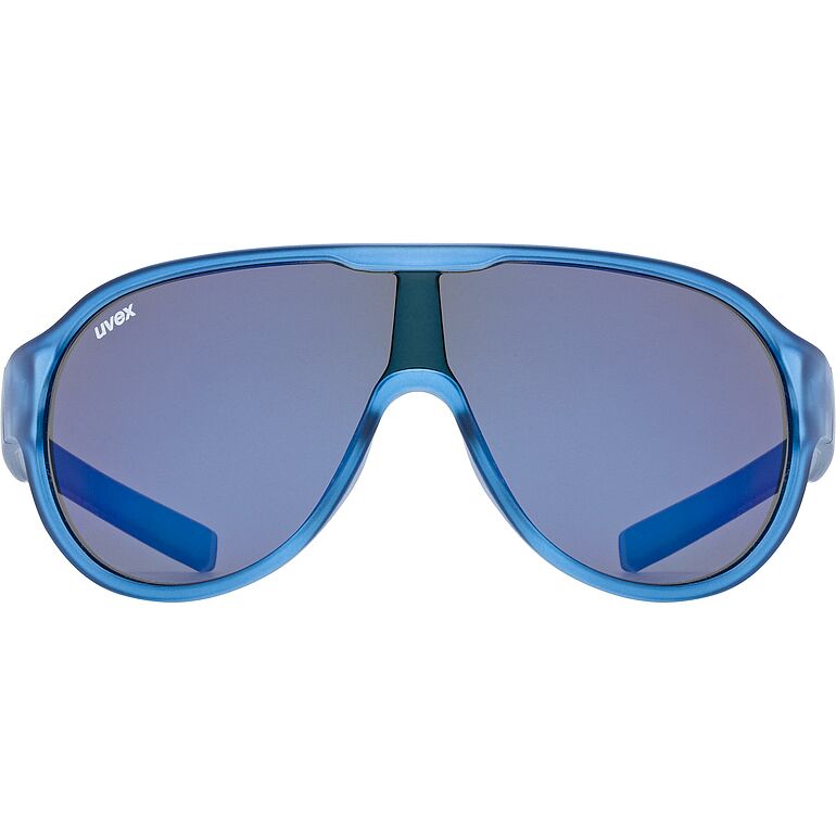 UVEX Sportstyle 512 blue transparent/mirror blue