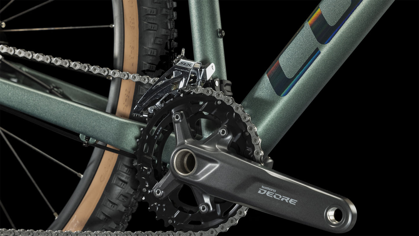 CUBE Access WS Race sparkgreen´n´olive 2023
