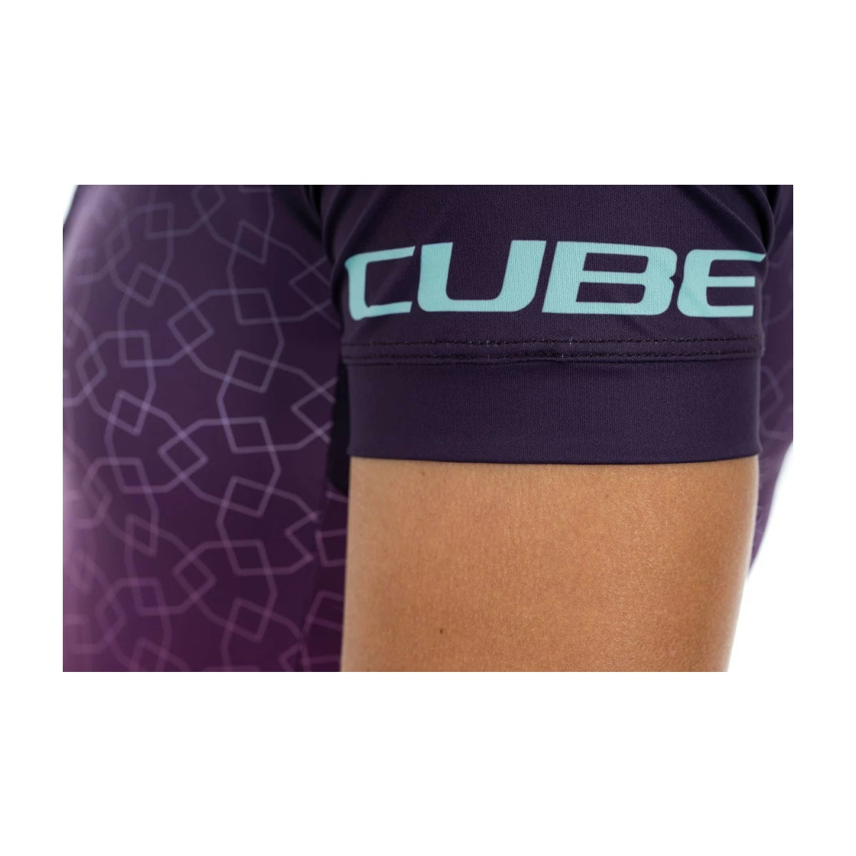 CUBE ATX WS Trikot Full Zip kurzarm violet XS (34)