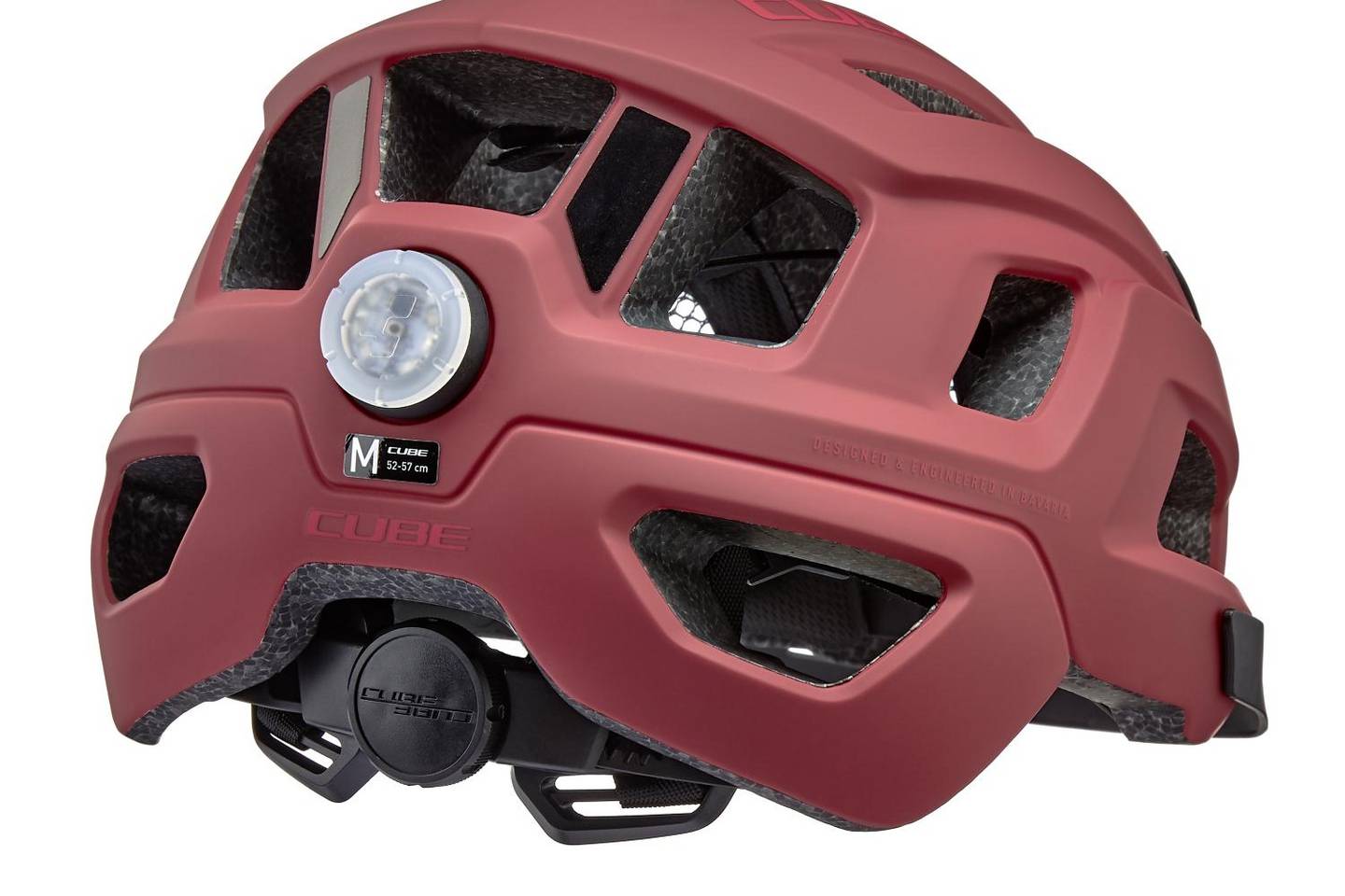 CUBE Helm CINITY red L (57-62)