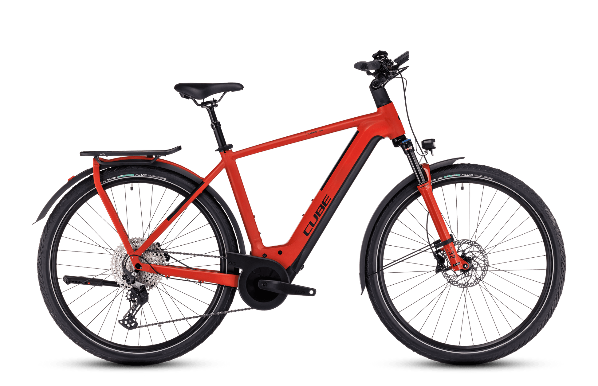 CUBE Kathmandu Hybrid EXC 750 red ´n´black 2023