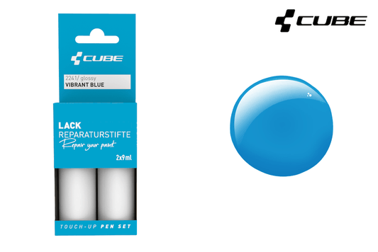 CUBE Lackstift Set VIBRANT BLUE glossy 2241