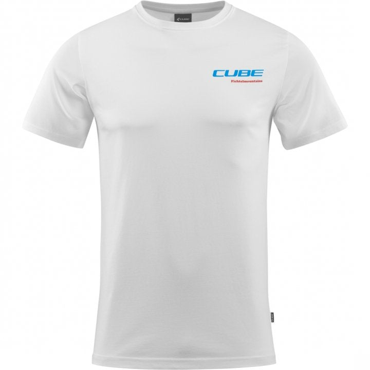 CUBE Organic T-Shirt Landscape weiß M