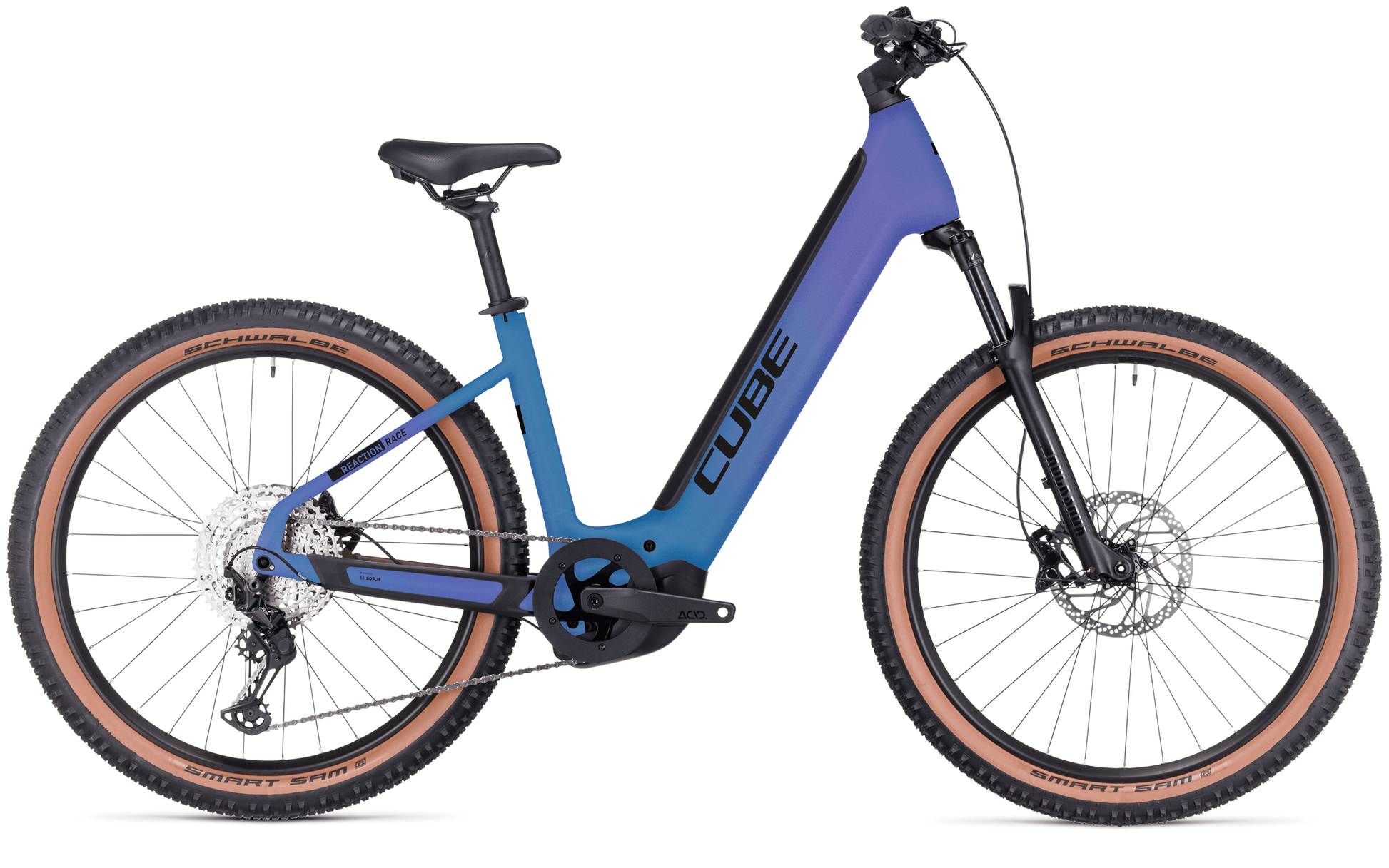 CUBE Reaction Hybrid Race 750 Easy Entry switchblue´n´black 2023