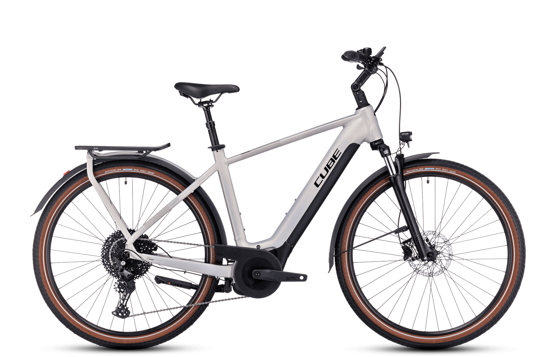 CUBE Touring Hybrid Pro 625 pearlysilver´n´black 2023